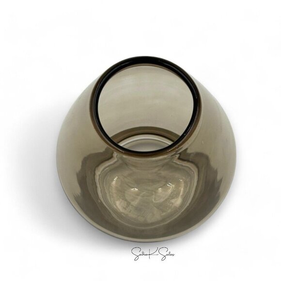 Threshold Studio McGee Pedestal Smoky Glass Vase - Target Fall‎ 2023 - Picture 5 of 5